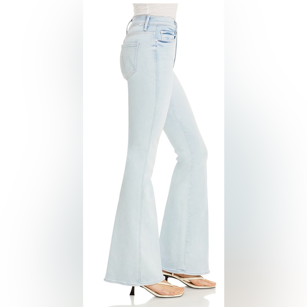 Super Cute Mother The Super Cruiser High Waist Double Heel Flare Jeans - Sz 30
